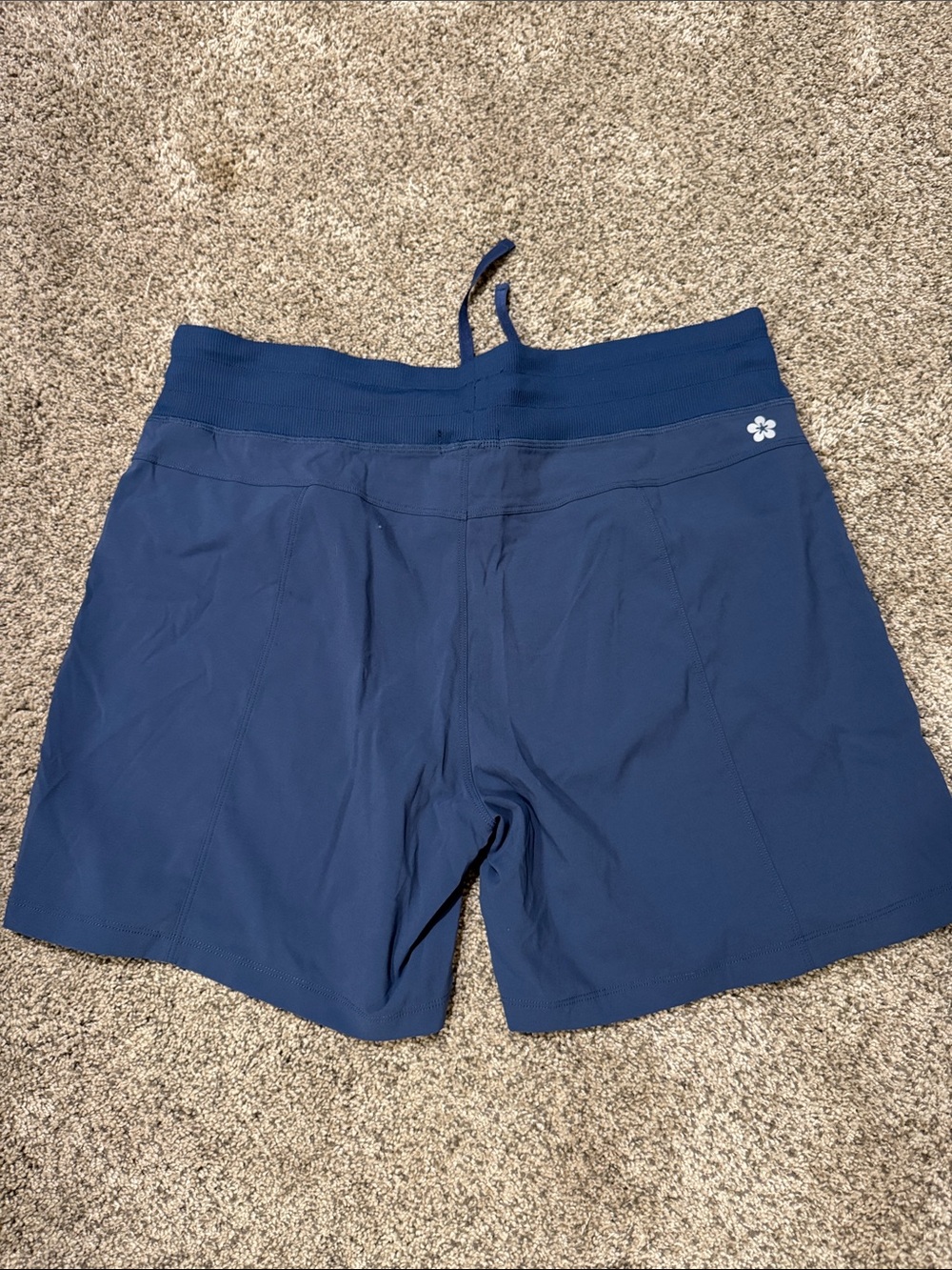 Tuff Athletics Navy Drawstring Athletic Shorts - Picture 2 of 4